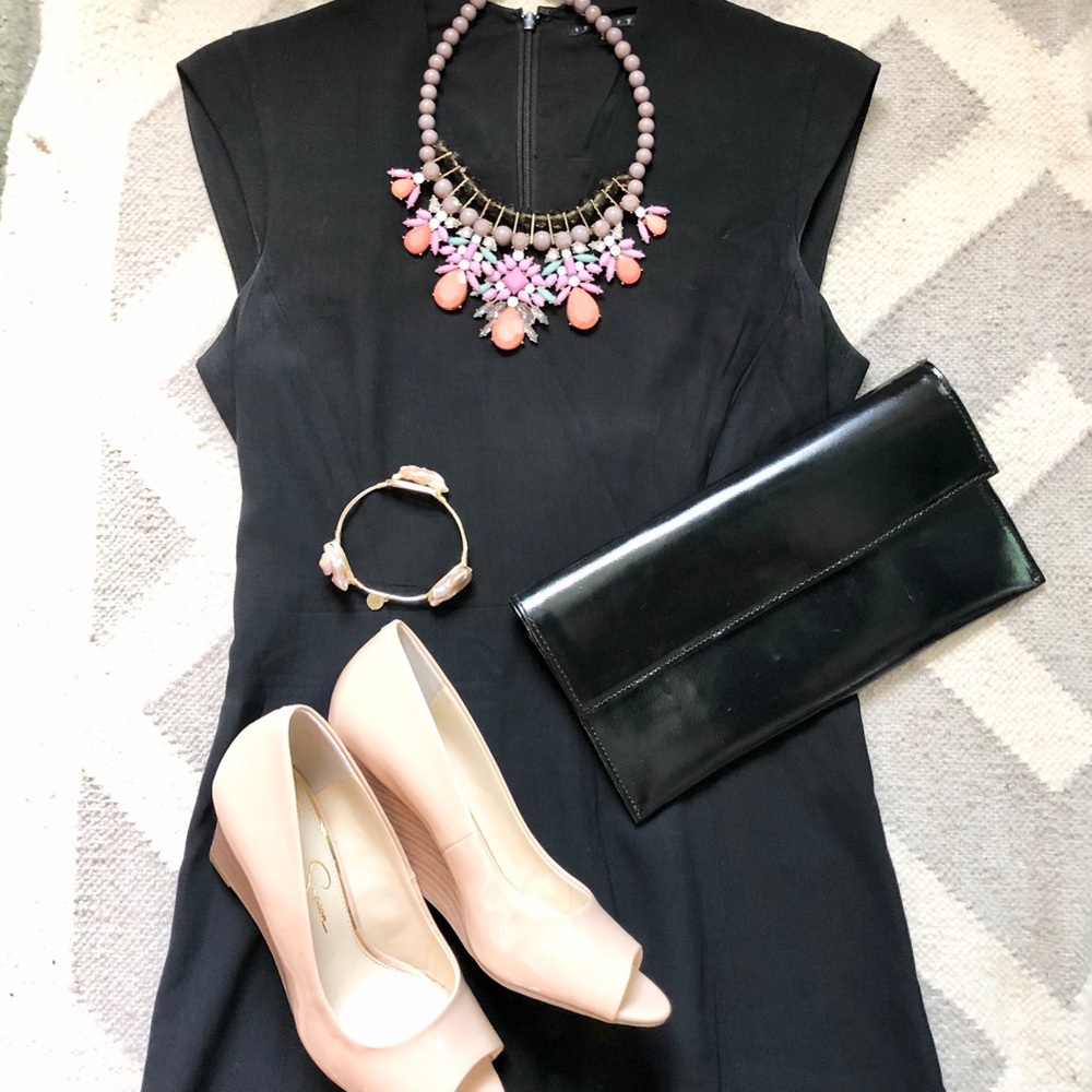 EUC Theory Hedia Black Dress Size 2
